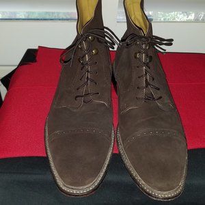 Johnston Murphy Men's Brown Suede Ankle Chukka Boots 12